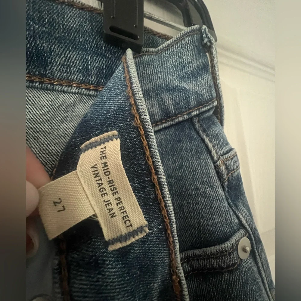 Madewell Women's Blue Jeans - Picture 3 of 4